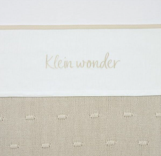 Meyco | Laken Wieg Klein Wonder Soft Sand 70x100cm