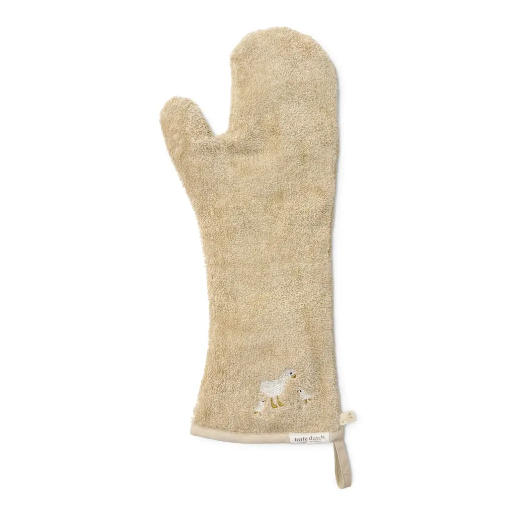 Little Dutch | Washandje Little Goose Lang Beige