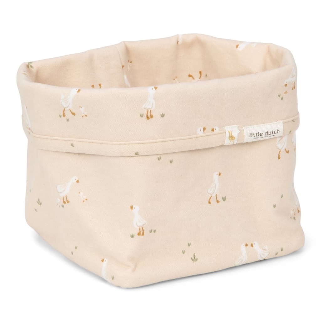 Little Dutch | Verzorgingsmandje Little Goose Klein Ecru