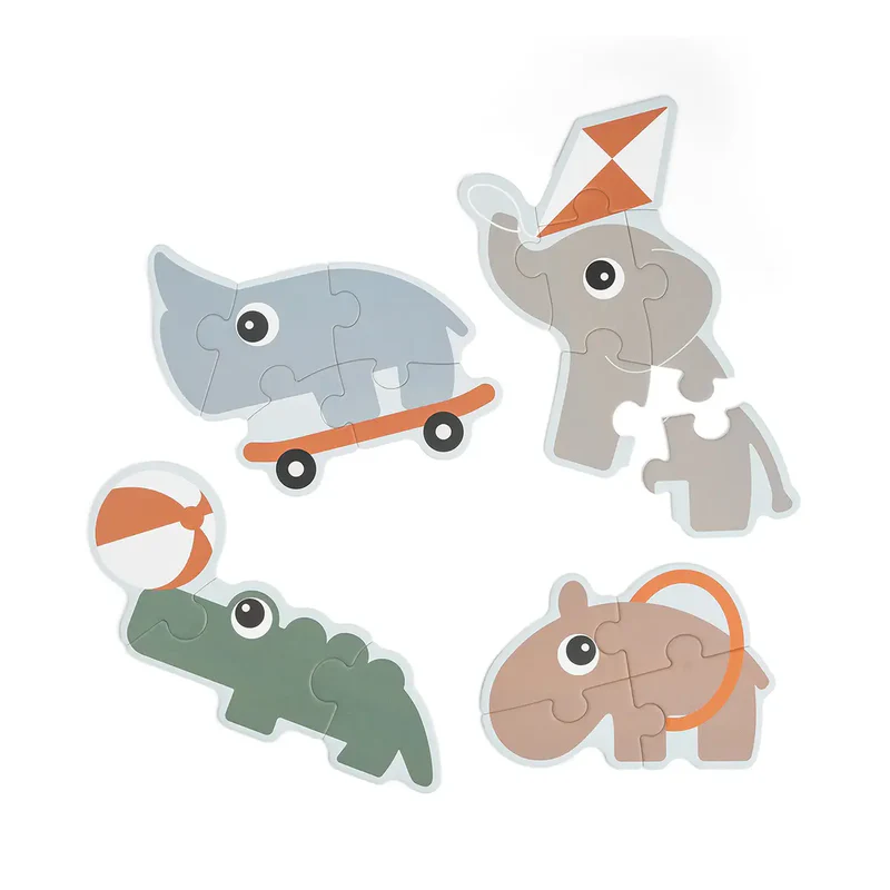 Done by Deer | Puzzel Jigsaw Puzzle set Playground +24M