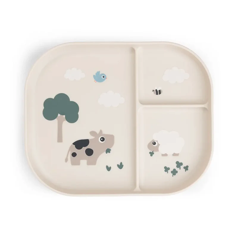 Done by Deer | Plat Bord Tiny Farm Met Vakverdeling Sand