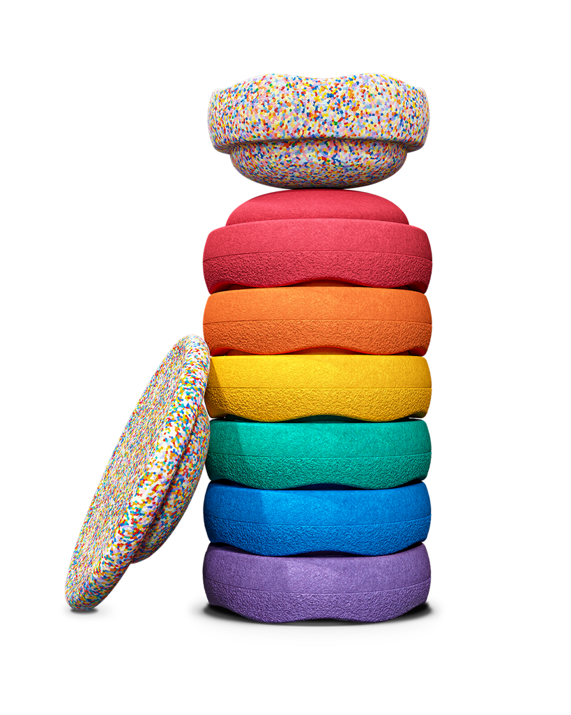 Stapelstein | Special Super Confetti Classic  Compleet Set 7 + 1 Gratis