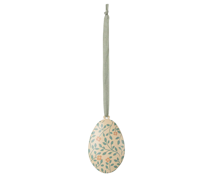 Maileg | Hangfiguur Ei Branches Easter Egg Ornament Dark Mint Groen