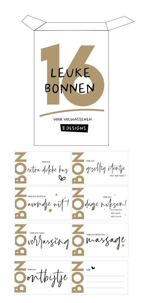 Mail-Box | Wenskaart Minibox Tegoed Bonnen Volwassenen
