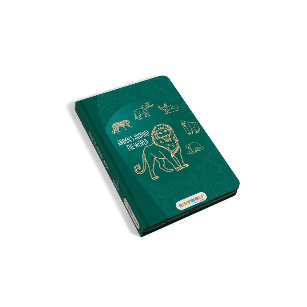 Kidywolf | Tekentablet Kidydraw Mini Animals Around The World
