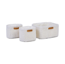 Childhome | Hangmandjes Teddy Off Hhite  set van 3 
