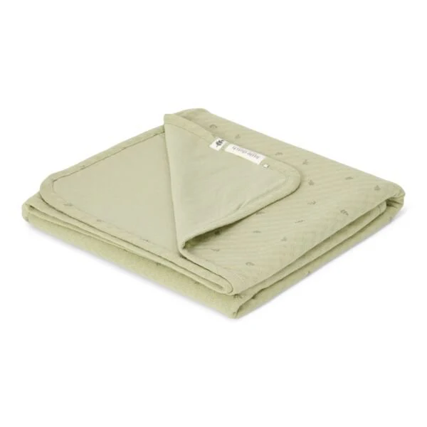 Little Dutch | Deken Ledikant Pure Sage Leaves 110x140cm