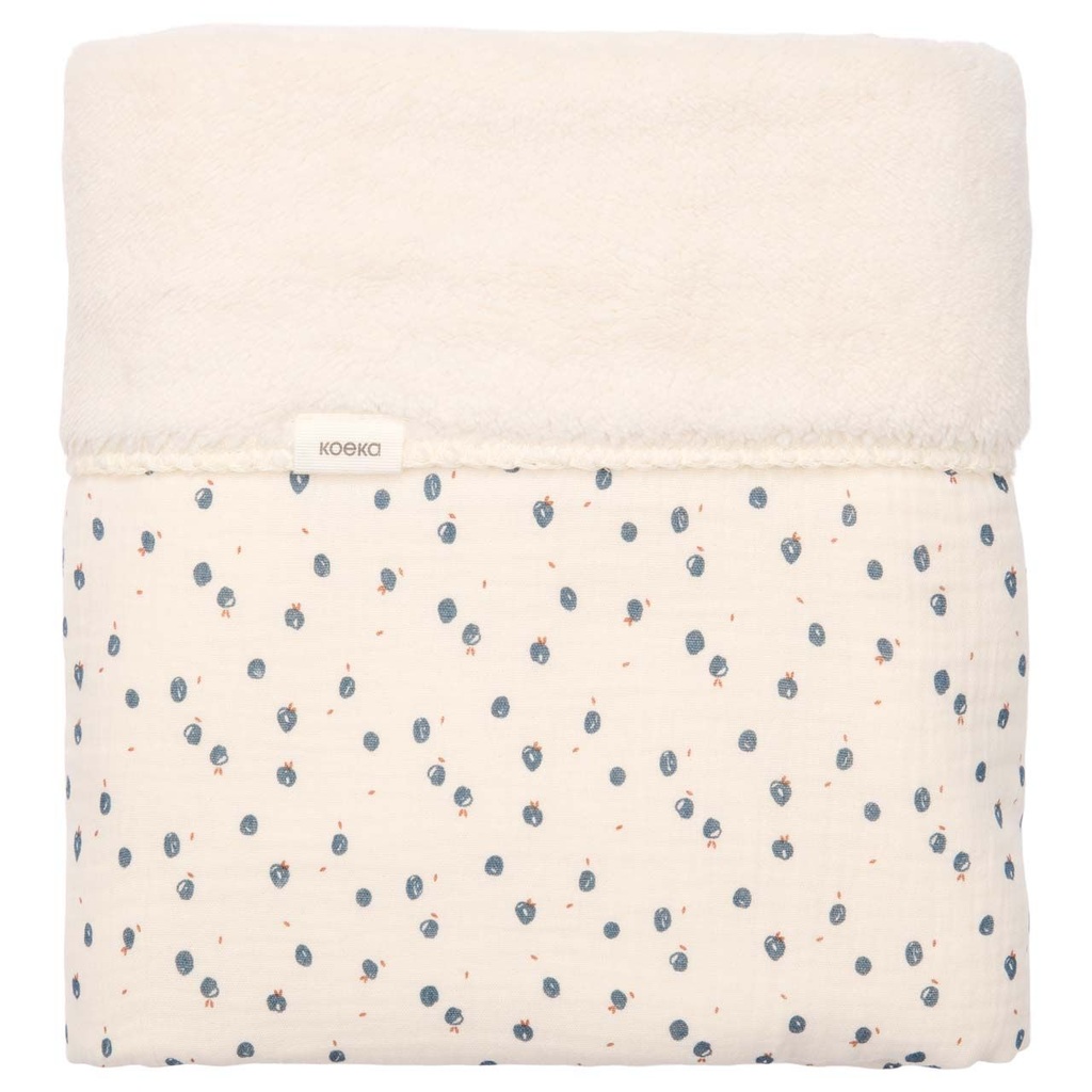 Koeka | Deken Ledikant Lugo Teddy Off White 100x150cm