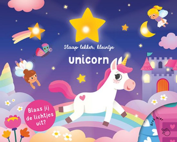 De Lantaarn | Boek "Slaap Lekker Kleintje - Unicorn"