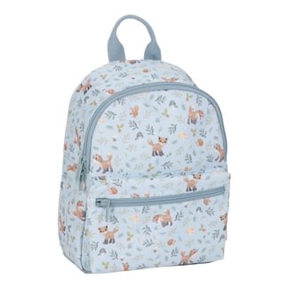 Little Dutch | Rugzak Forest Friends Blauw 29x22x12cm
