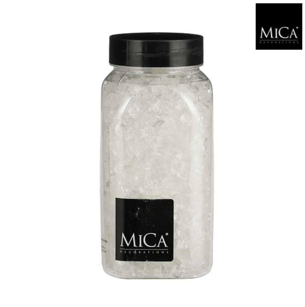 Mica | Decoratie Glas Brokken Transparant 650ml