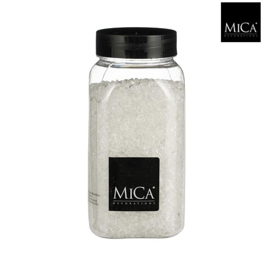 Mica | Decoratie Glas Brokken Transparant 2-4mm 650ml