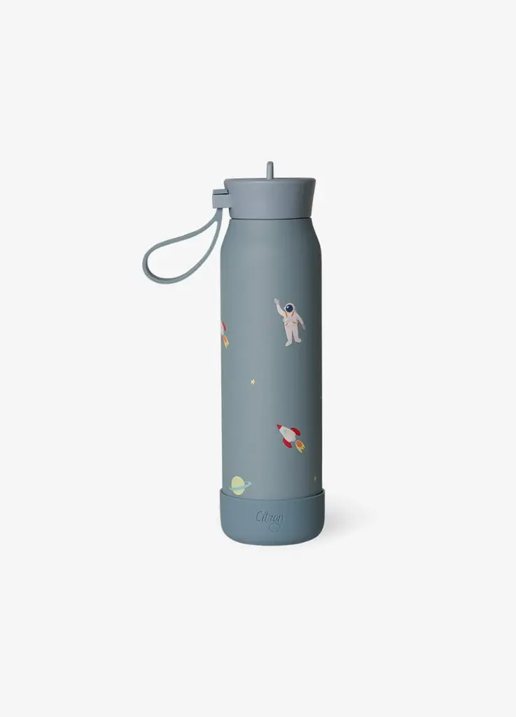 Citron | Thermosfles Spaceship Blauw 350ml
