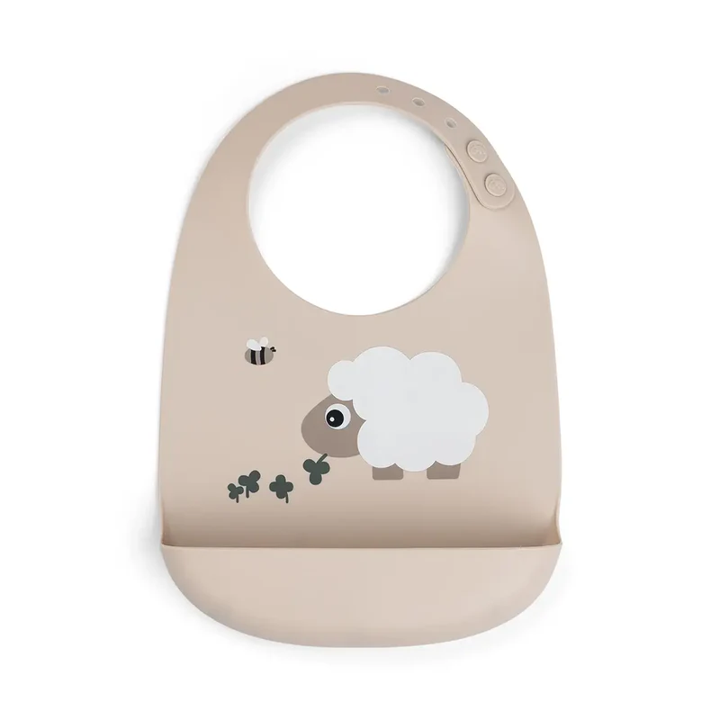 Done By Deer | Slabbetje Sheepy met Kruimelvanger Schaap Siliconen Sand