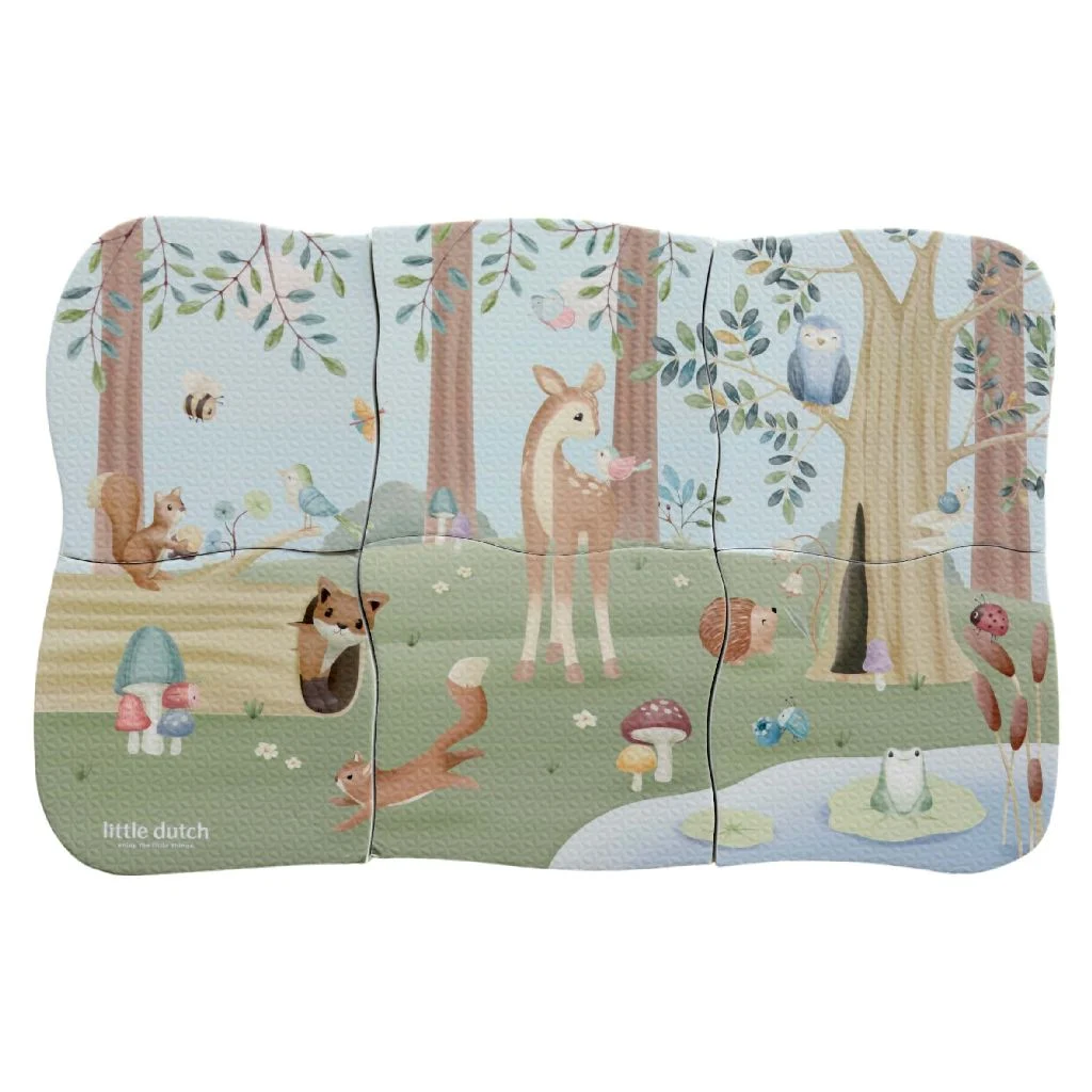 Little Dutch | Badspeelgoed Forest Friends Badpuzzel