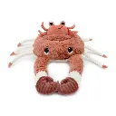 Les Ptipotos | Knuffel Plushe Cassecou The Crab Mama & Baby Terracotta