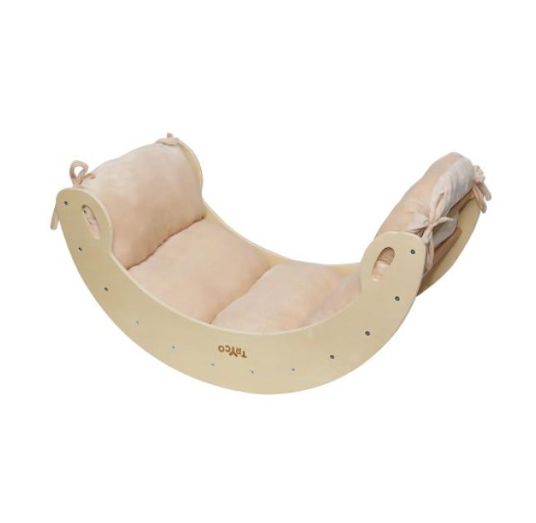 Tryco | Inlegkussen vr Klim/Schommelboog Crystal Velvet Sand