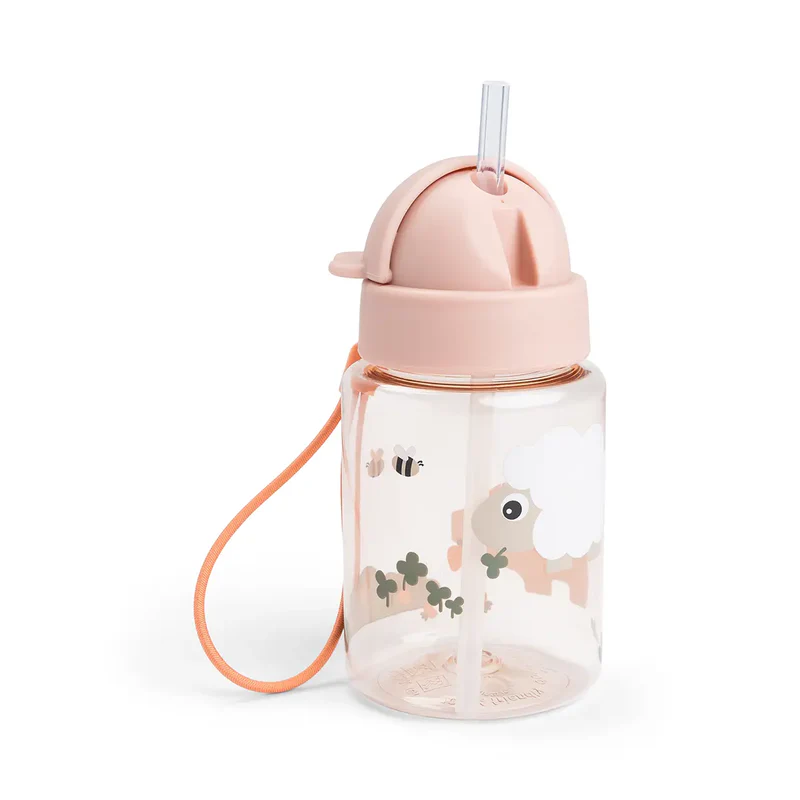 Done By Deer | Drinkbeker Tiny Farm Powder Straw Bottle 280ml