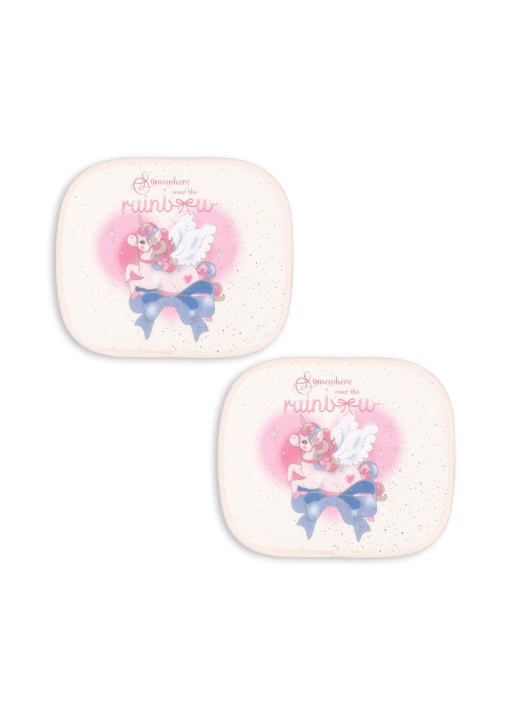 Konges Slojd | Zonnescherm Car Sunshade Over The Rainbow 2-pack