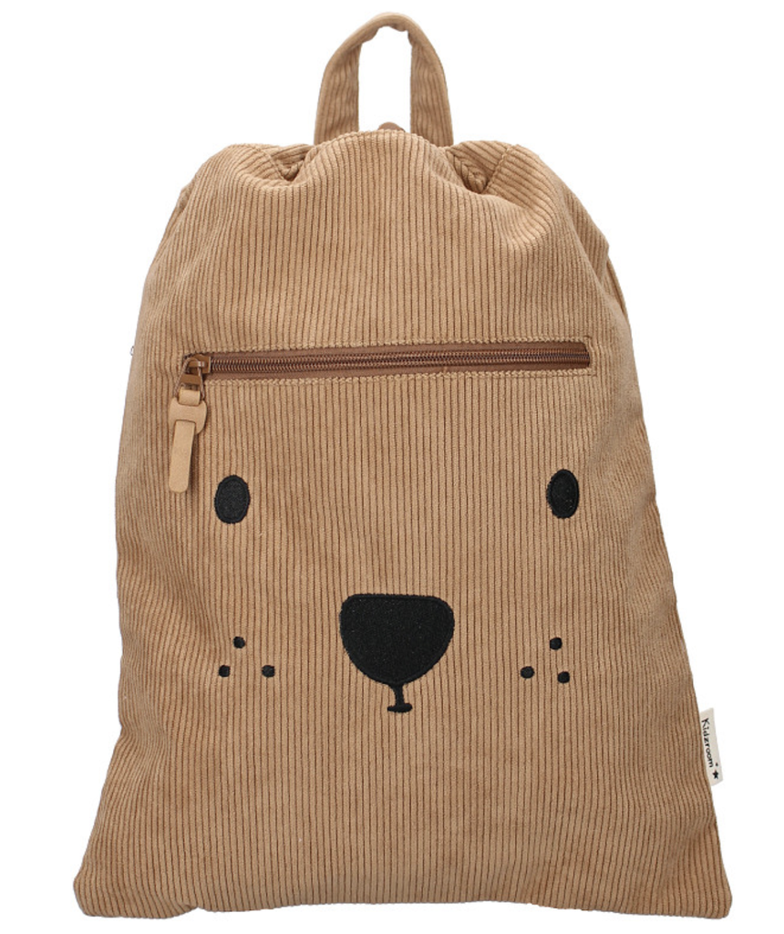 Kidzroom | Turnzak Beary Excited Beer Bruin 32x42x1cm