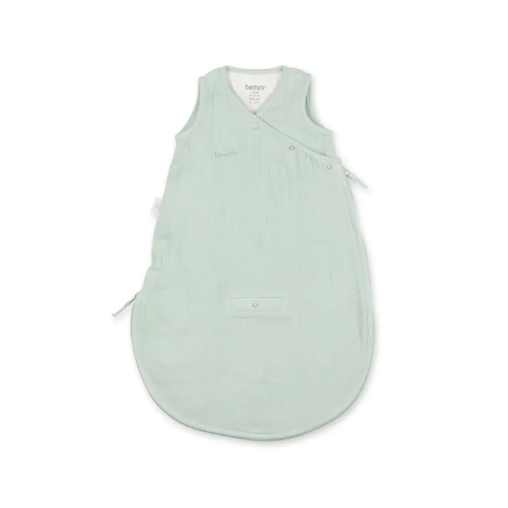 Bemini | Slaapzak Magic Bag Swaddle Amande 0.5TOG Groen 1-4M