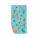 Quut | Strandhanddoek Playtowel M Snakes & Ladders 140x70cm