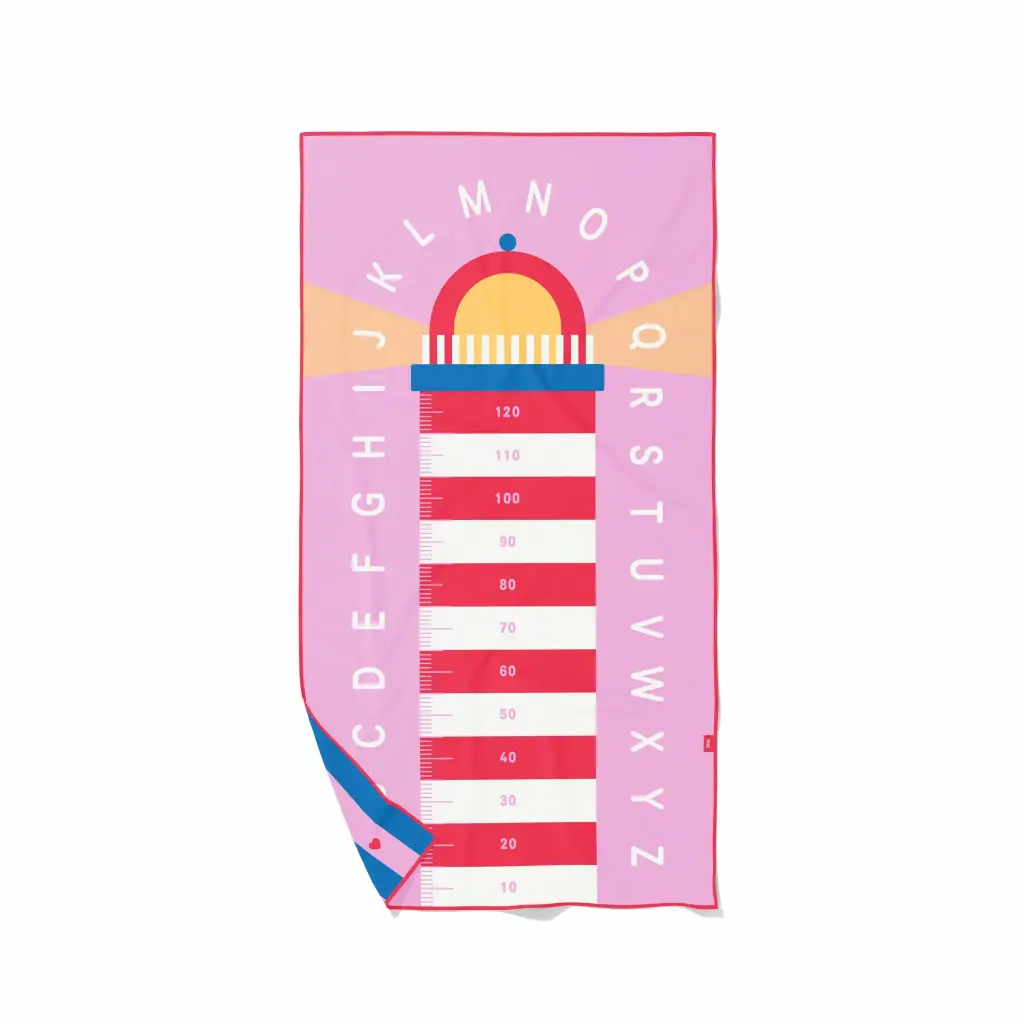 Quut | Strandhanddoek Playtowel L Lighthouse 180x100cm