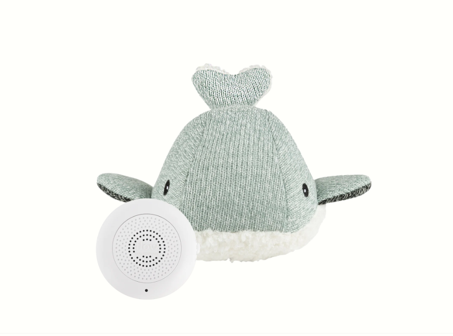 Flow | Slaapknuffel Moby The Whale Comforter Oplaadbaar Groen
