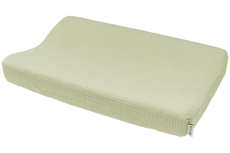 Meyco | Waskussenhoes Pre-Washed Soft Olive Groen 50x70cm