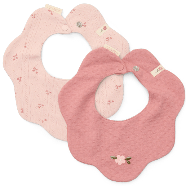 Little Dutch | Spuugdoekje Girls Roze 2-pack