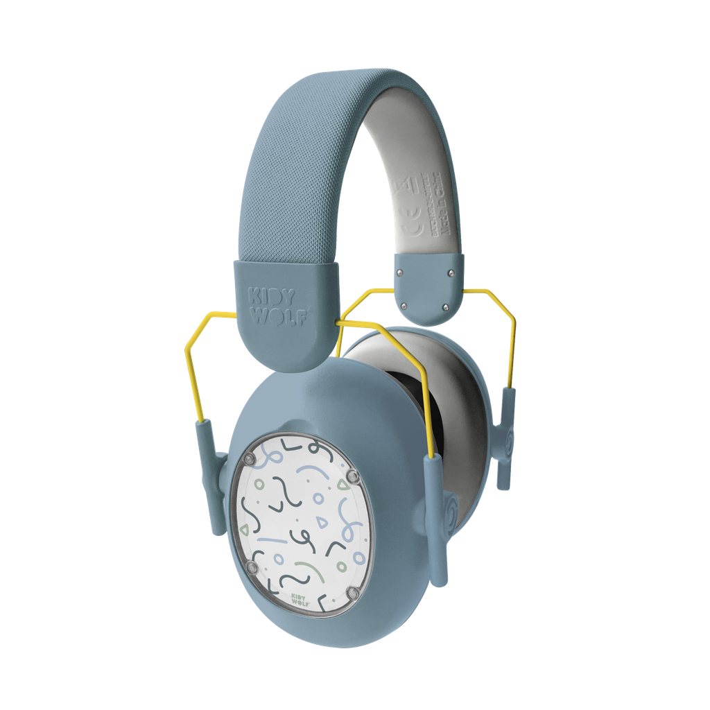 Kidywolf | Hoofdtelefoon Met Ruisonderdrukking Kidynoise Blauw