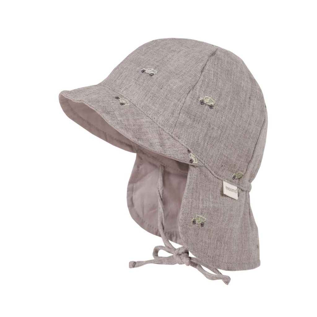 Maximo | Zonnehoedje Graumeliert Auto Muslin 