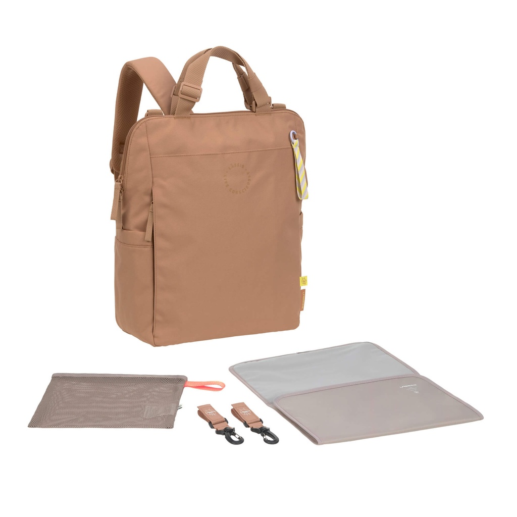 Laessig | Verzorgingstas Conversion Backpack Almond Rugzak 30×14×41cm