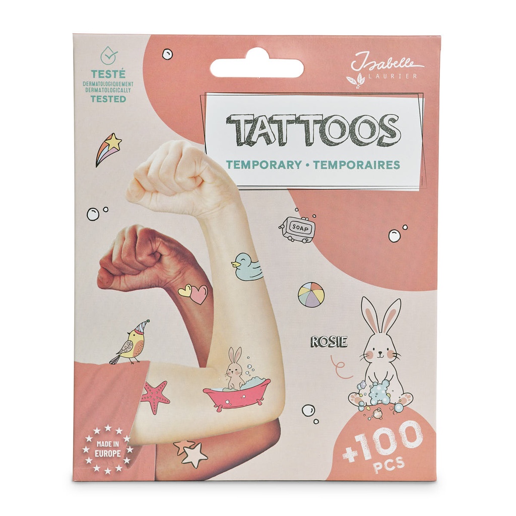 Isabelle Laurier | Tattoos Rosie het Konijn +100st