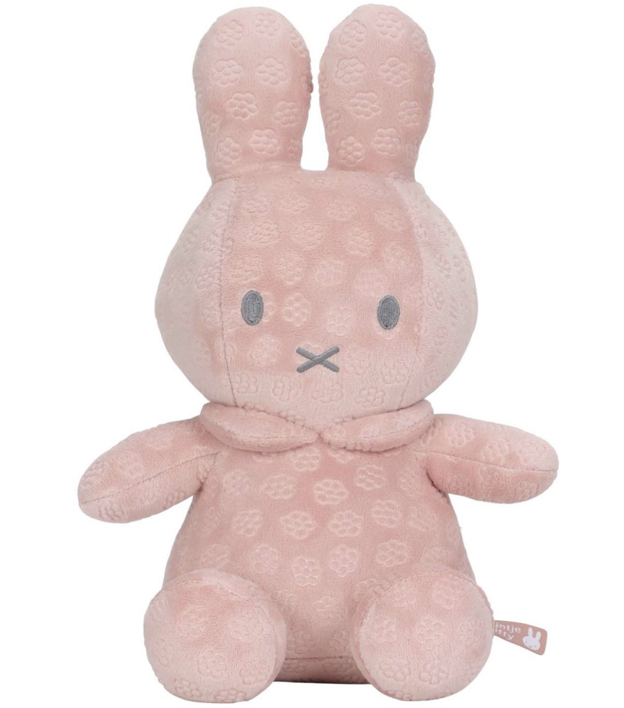 Nijntje | Pluche Knuffel Miffy Pink Flower Cuddle Roze 30cm 