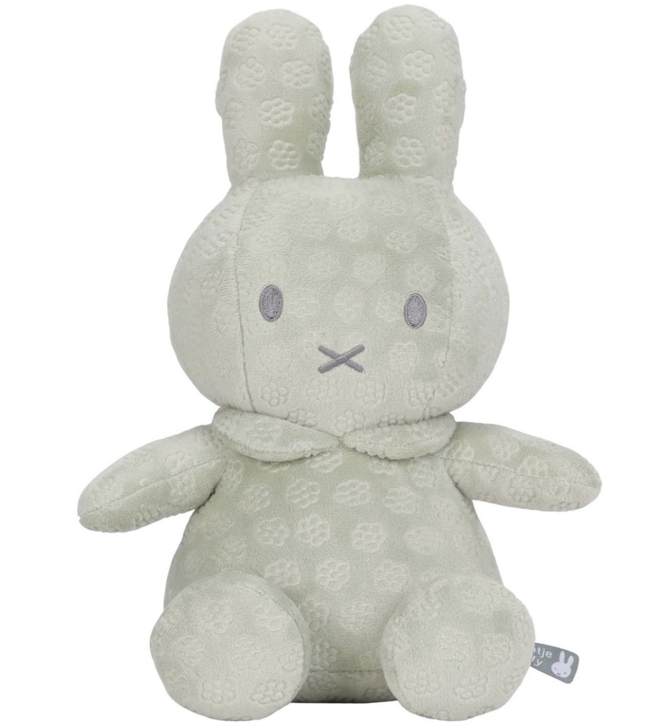 Nijntje | Pluche Knuffel Miffy Green Flower Cuddle Groen 30cm