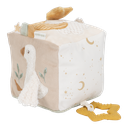 Little Dutch | Activiteitenkubus Newborn Naturals Textiel Activity Cube 
