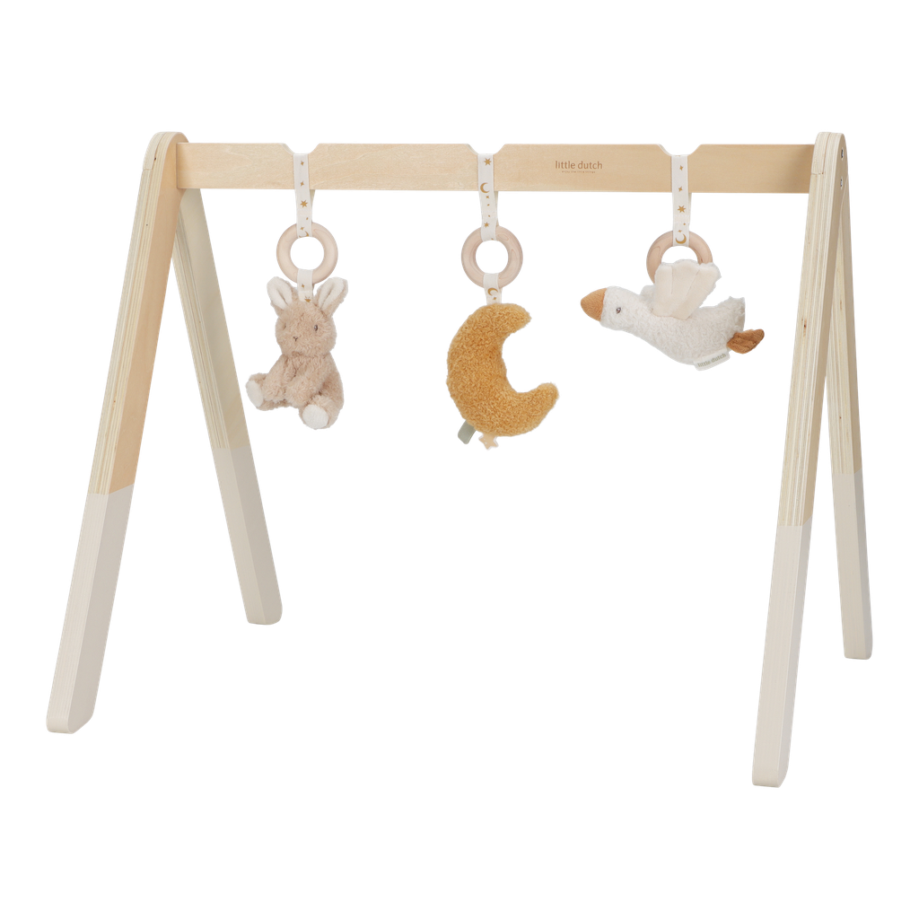 Little Dutch | Speelboog met Speeltjes Newborn Naturals  +0m 