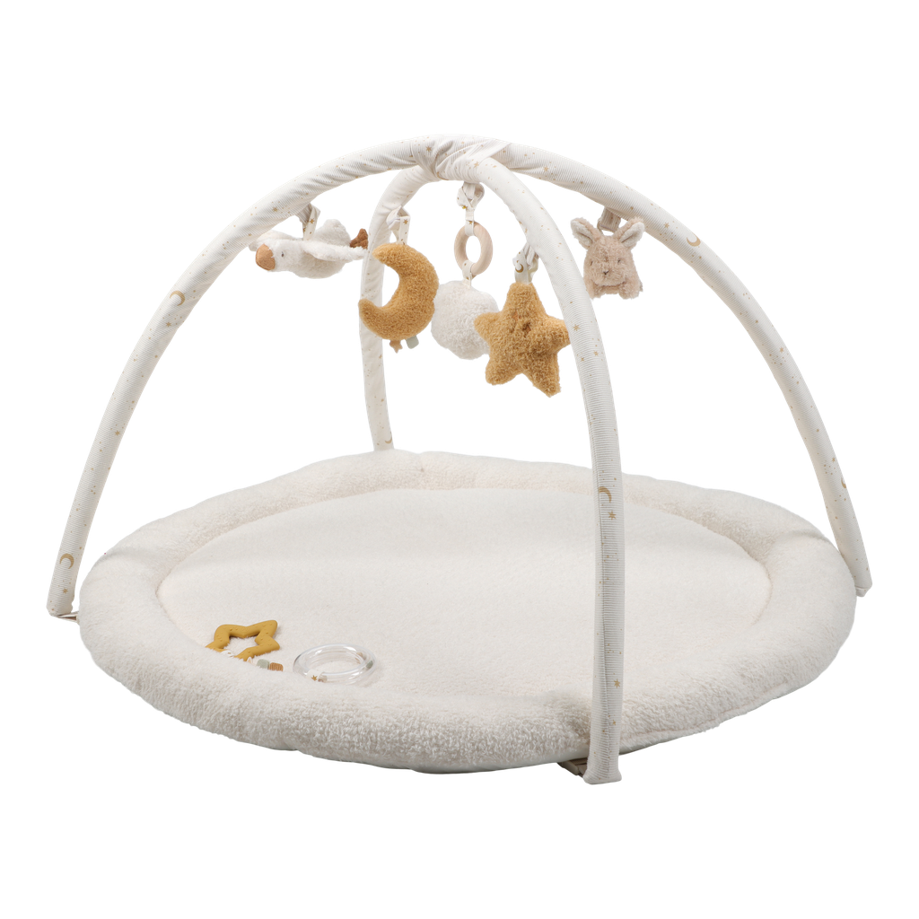 Little Dutch | Speeltapijt met Speelboog Newborn Naturals Ecru +0m 