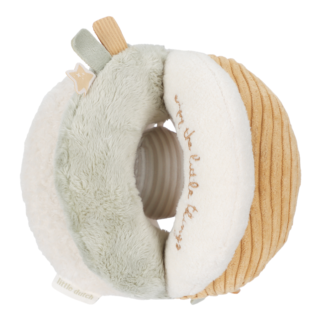 Little Dutch | Bal Newborn Naturals Grijpbal Textiel