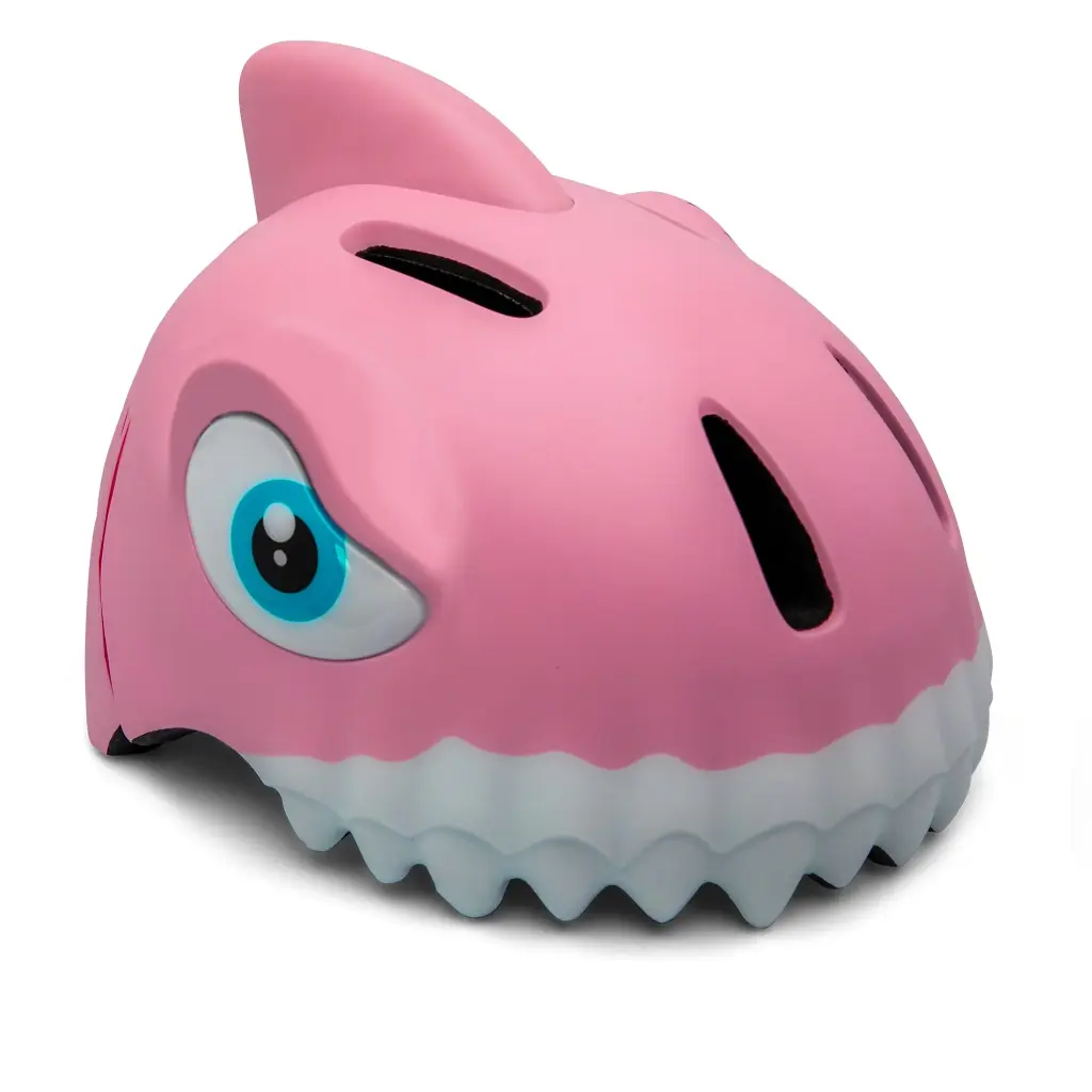 Crazy Safety | Fietshelm Shark Bicycle Helmet Pink
