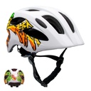 Crazy Safety | Fietshelm Grafitti Bicycle Helmet White/Yellow