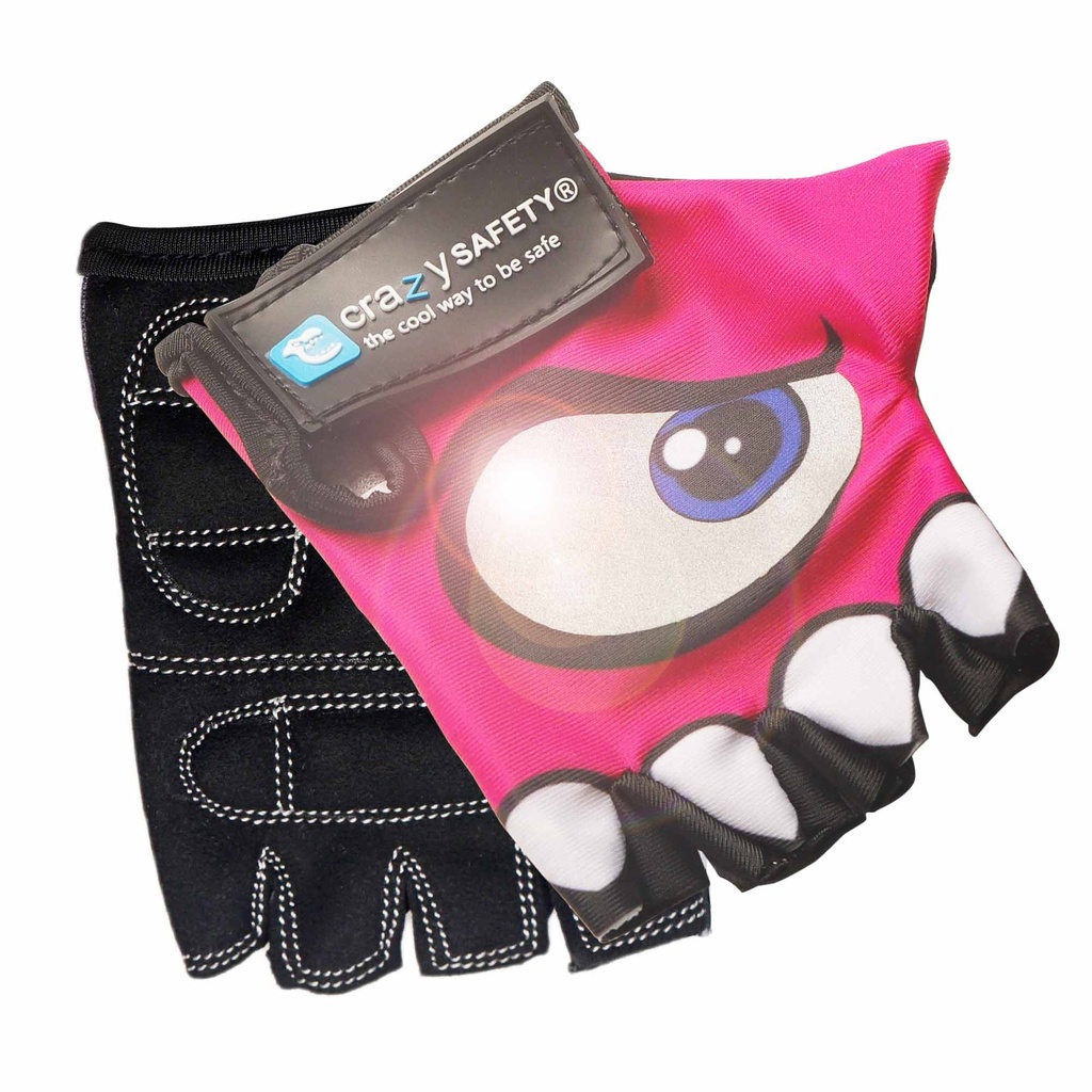 Crazy Safety | Fietshandschoenen Pink Bicycle Gloves