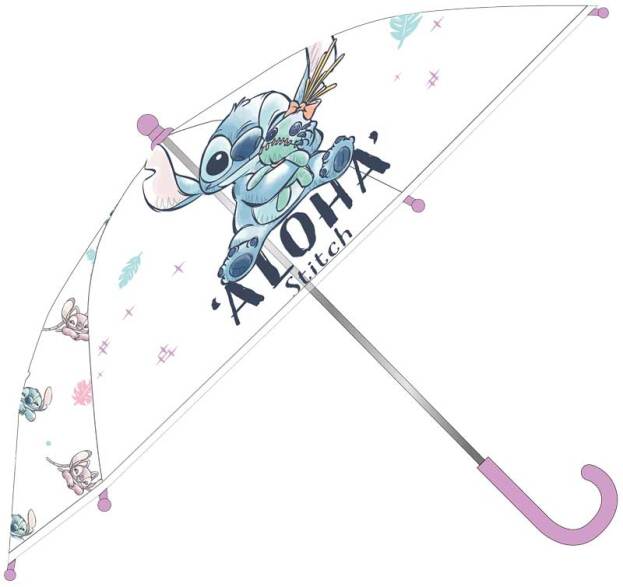 Lilo & Stitch | Paraplu Transparant 60xØ71cm