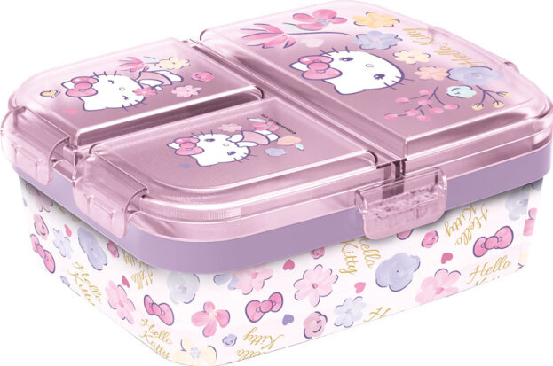 Hello Kitty | Brooddoos met 3 Vakken