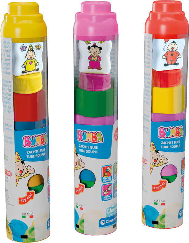 Bumba: Educatief Speelgoed Clemmy Tubes Ass. Zachte Buis