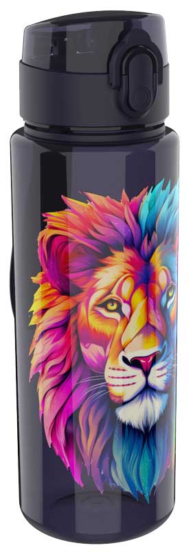 Lunch Buddies | Drinkfles Leeuw Blauw 600ml