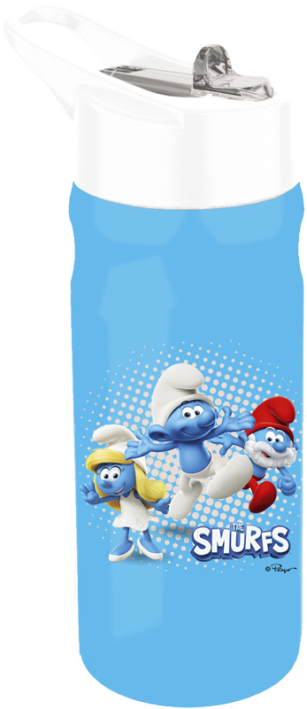 Smurfen | Drinkfles Blauw
