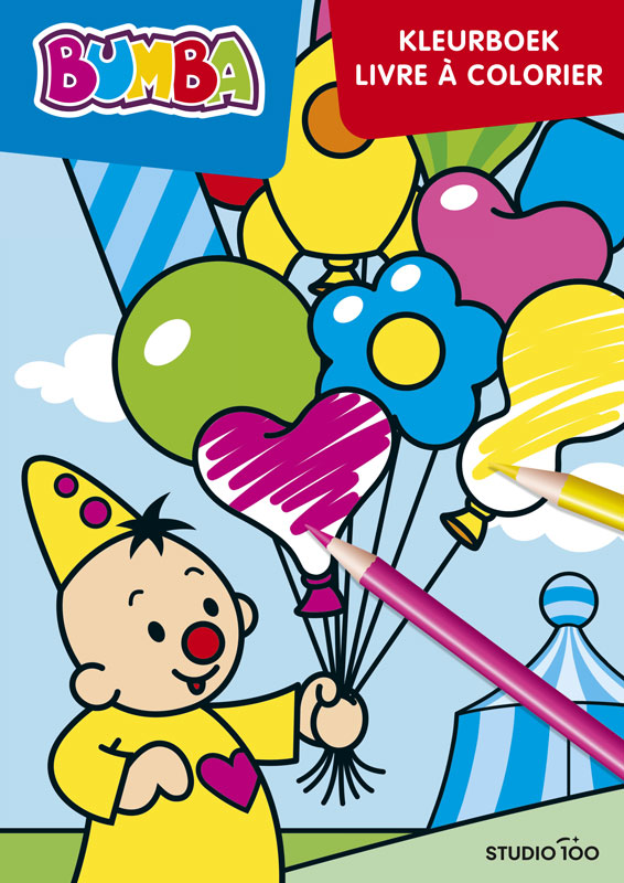 Bumba | Boek Ballonnen Kleurboek 