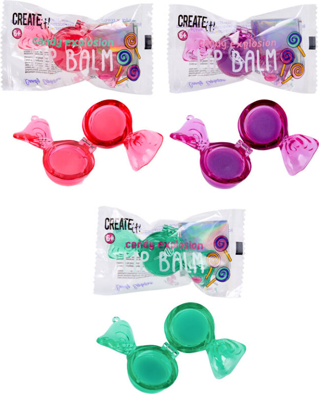 Create It! | Make-up Candy Explosion Lipbalm Ass.
